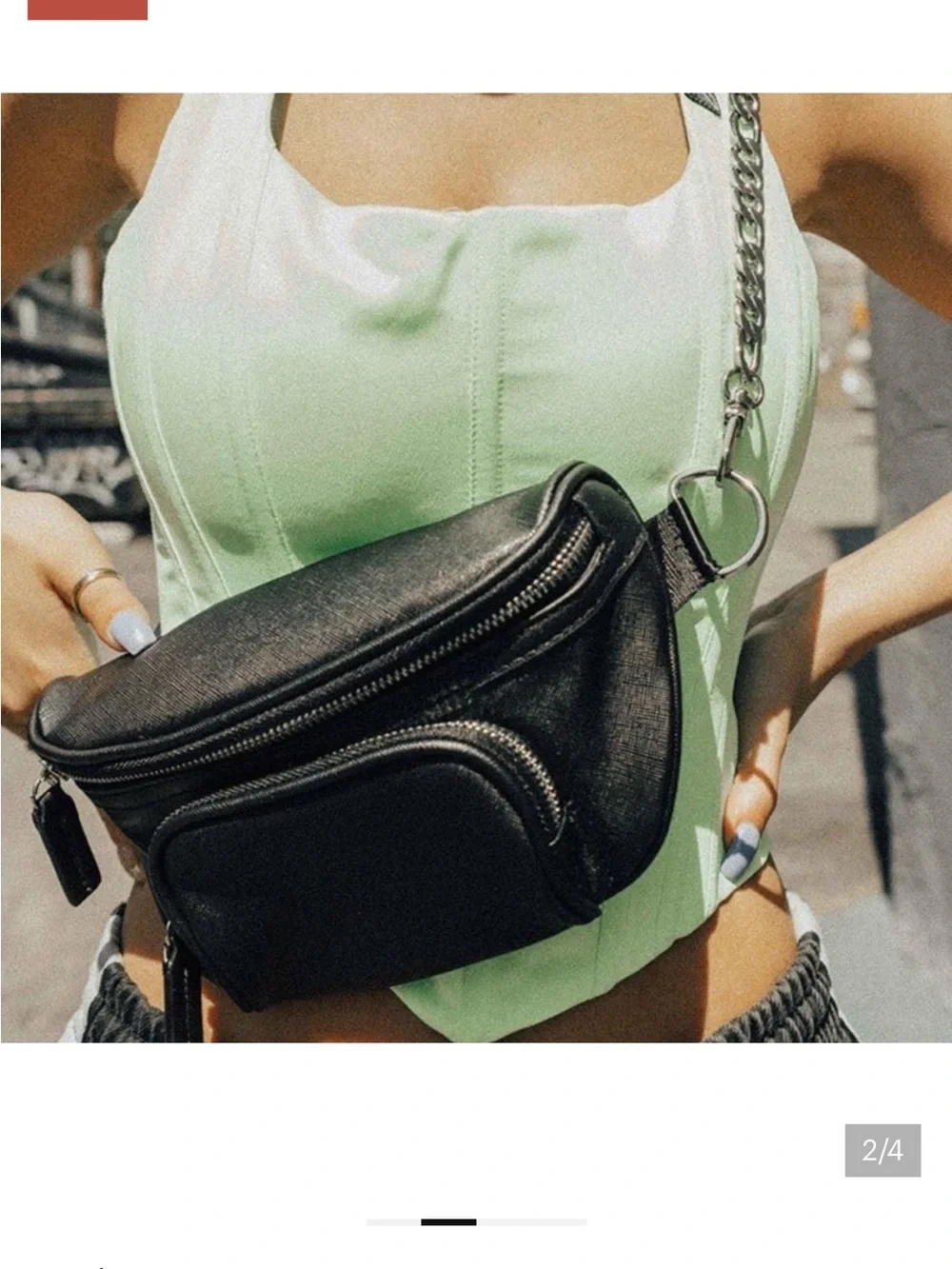 Laval black Fanny pack black